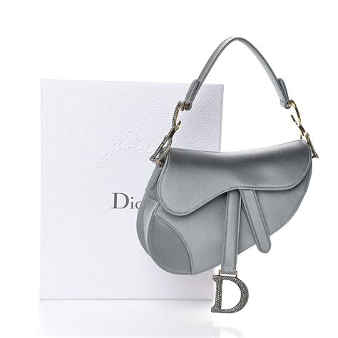 dior satin saddle bag|Dior saddle bag on model.